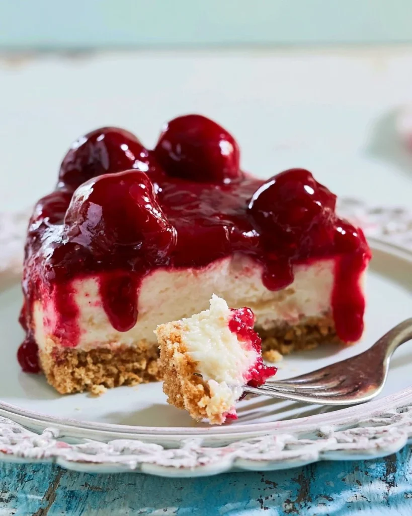 Bol infantil con delicia clásica de cereza, un postre fresco y delicioso.