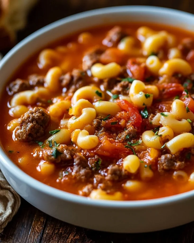 Goulash al Estilo del Sur, un plato delicioso y tradicional.