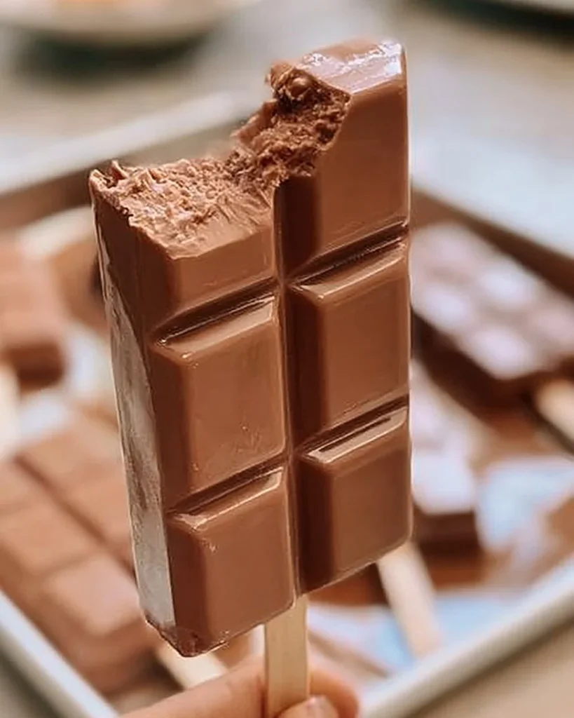 Helado de chocolate casero cremoso y suave sin cristales de hielo