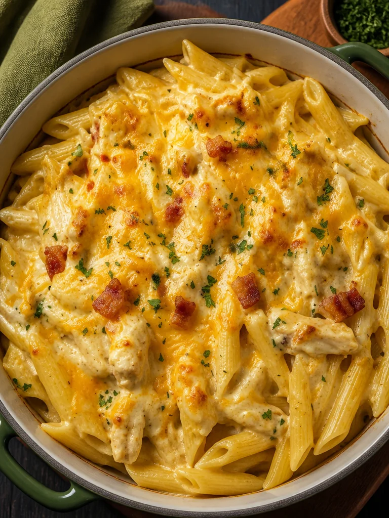 Receta de Pasta de Pollo Crack, deliciosa y fácil de preparar