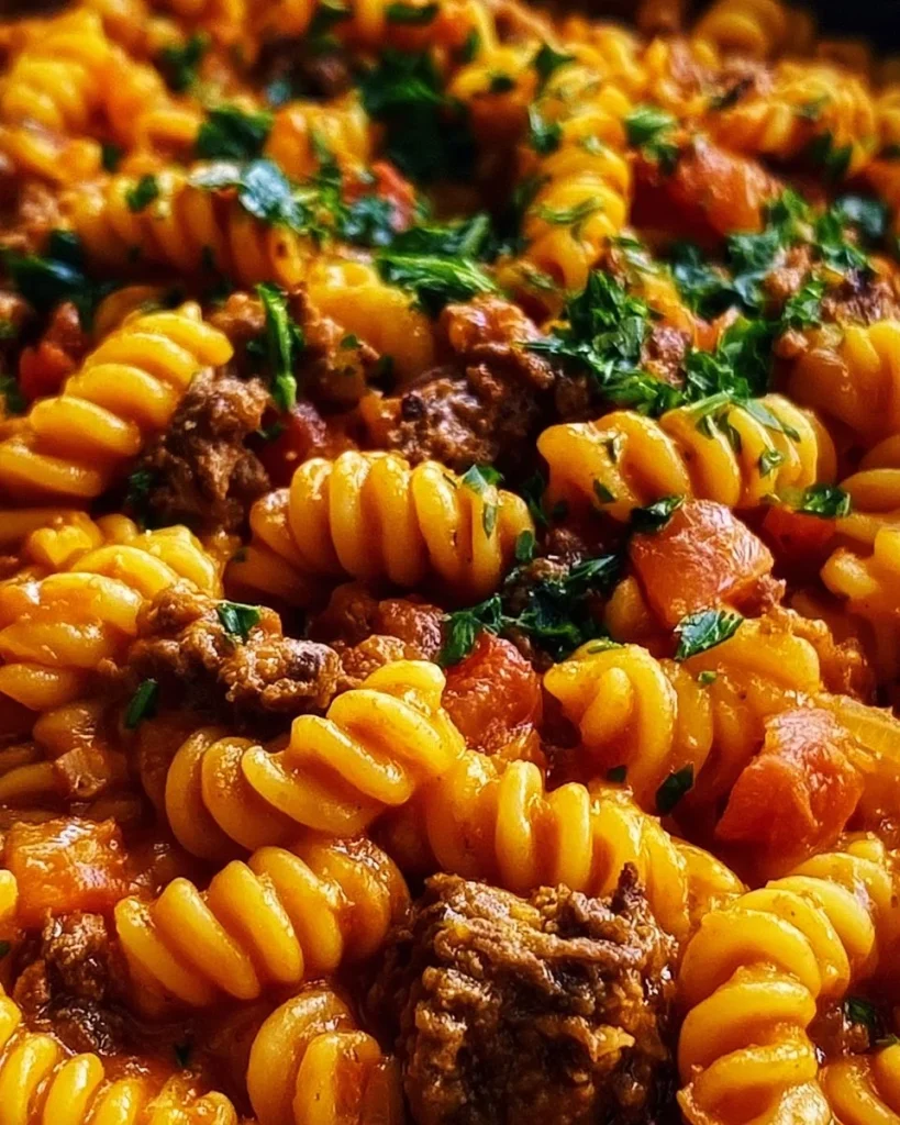 Pasta Tacos en una sola olla, receta fácil y deliciosa para disfrutar en familia