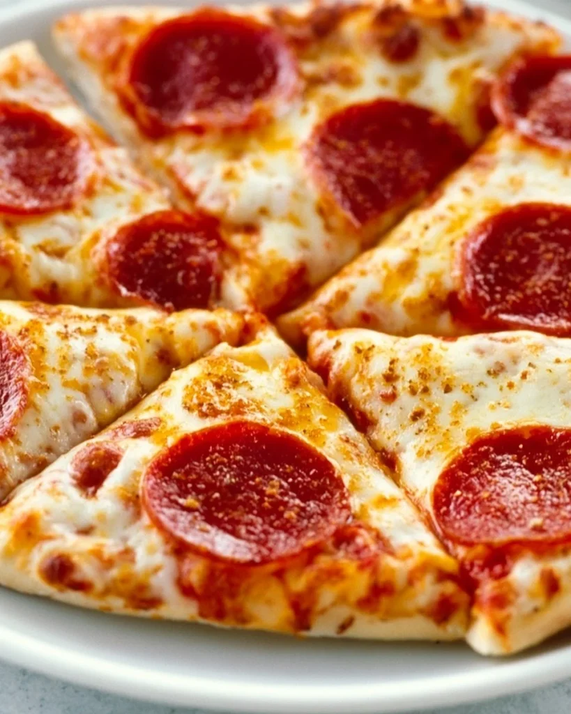 Pizza de Tortilla con ingredientes frescos y coloridos