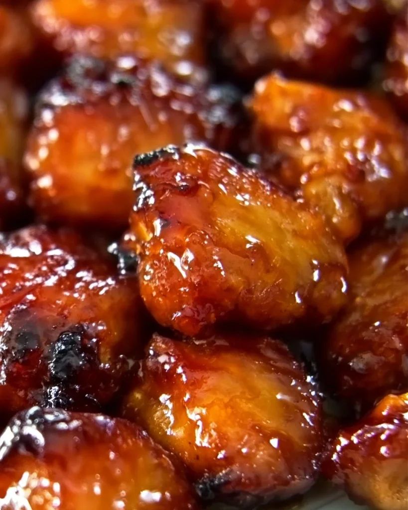Pollo Hawaiano cocinado en Crock Pot con frutas tropicales y especias