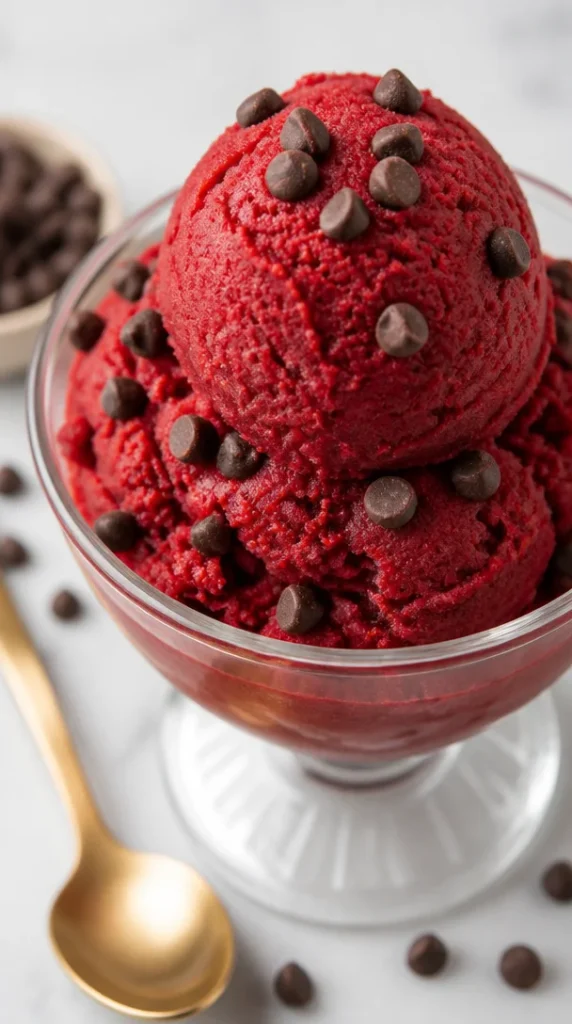 Receta de masa de galleta comestible de red velvet