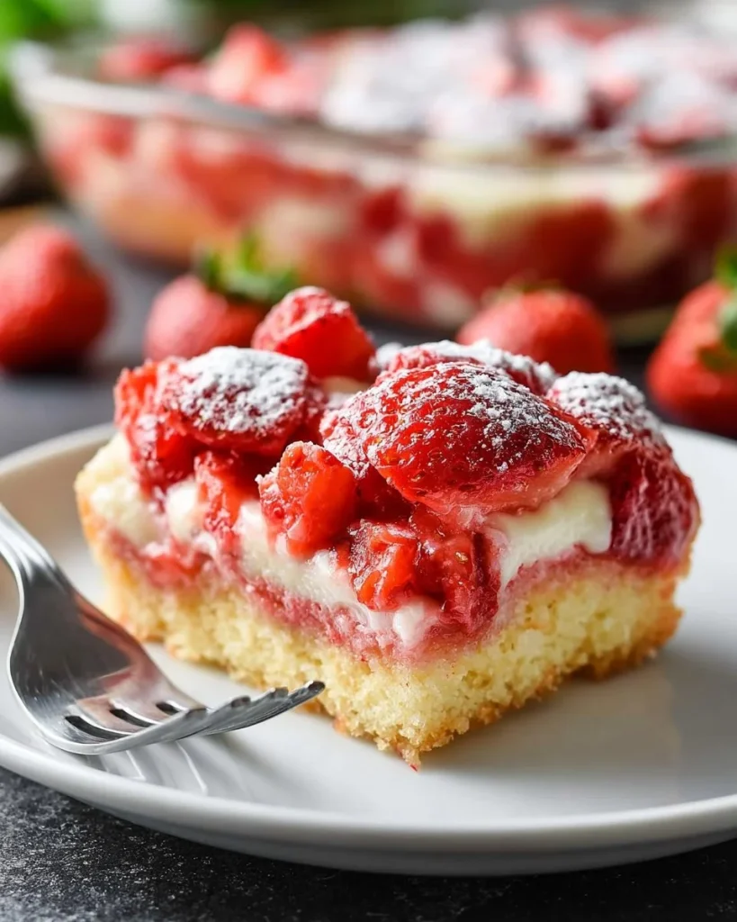 Pastel cheesecake de fresa decorado con fresas frescas y crema batida