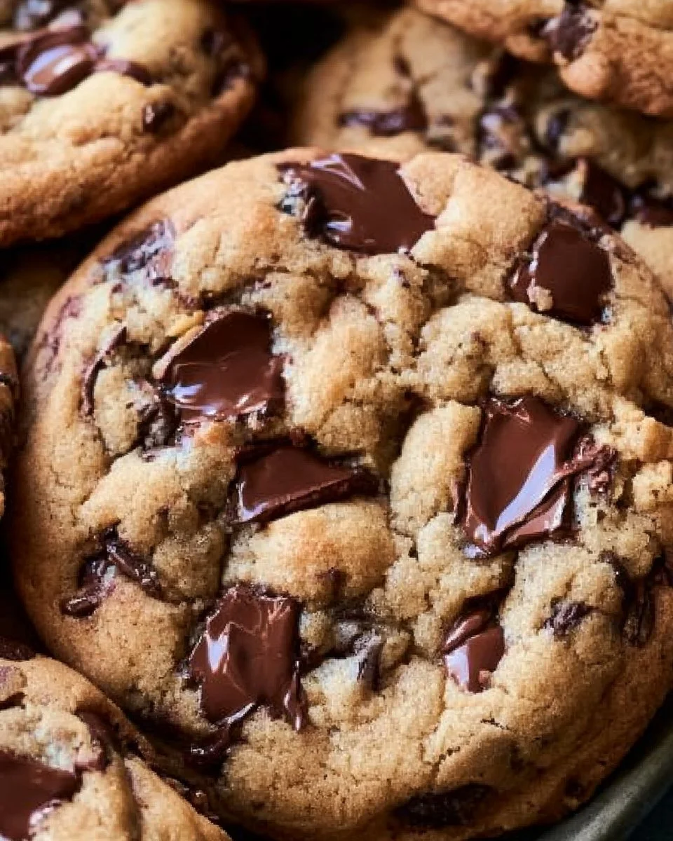 Galletas con chispas de chocolate sin calma