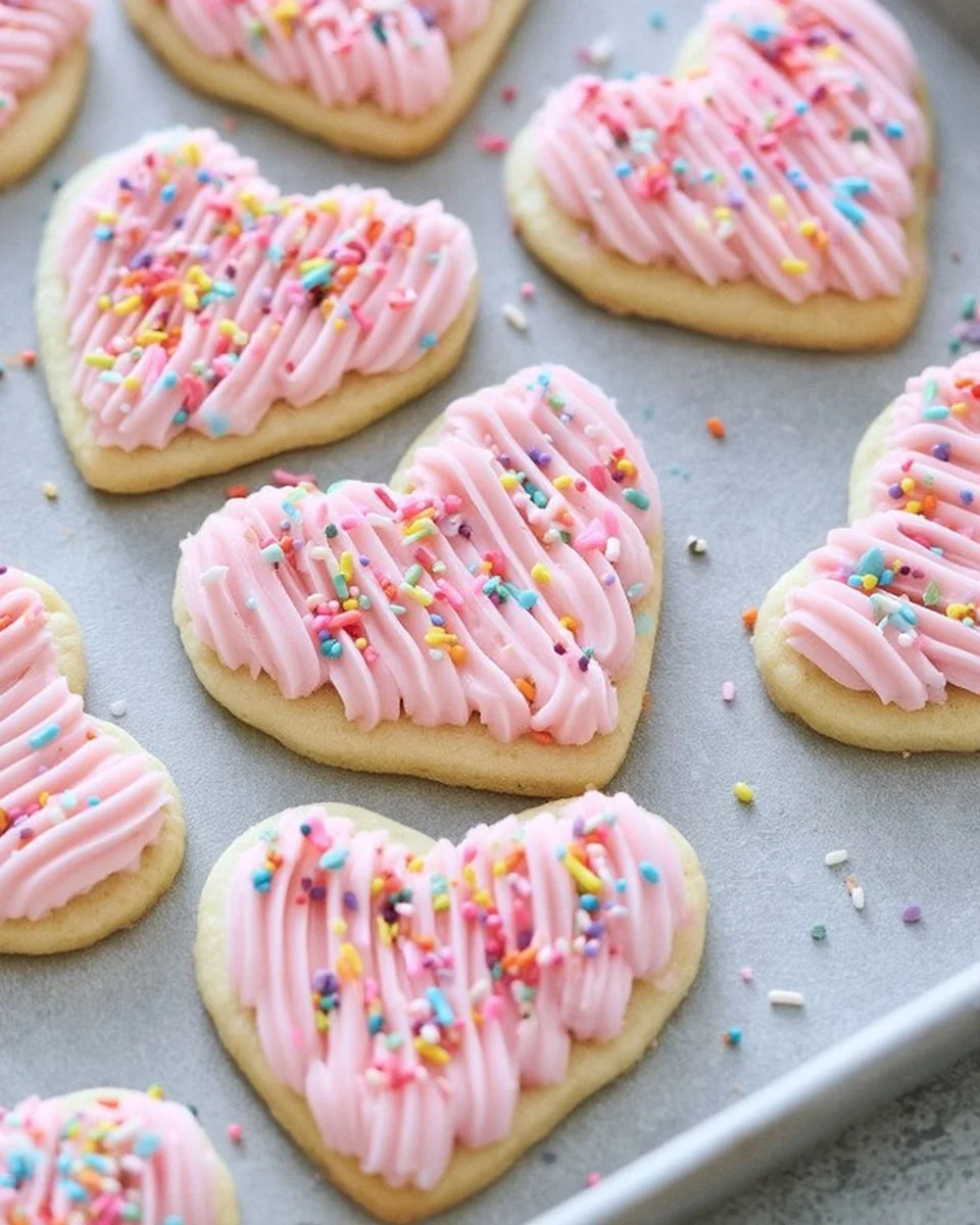 Galletas de Azúcar Cortadas con Glaseado de Mantequilla