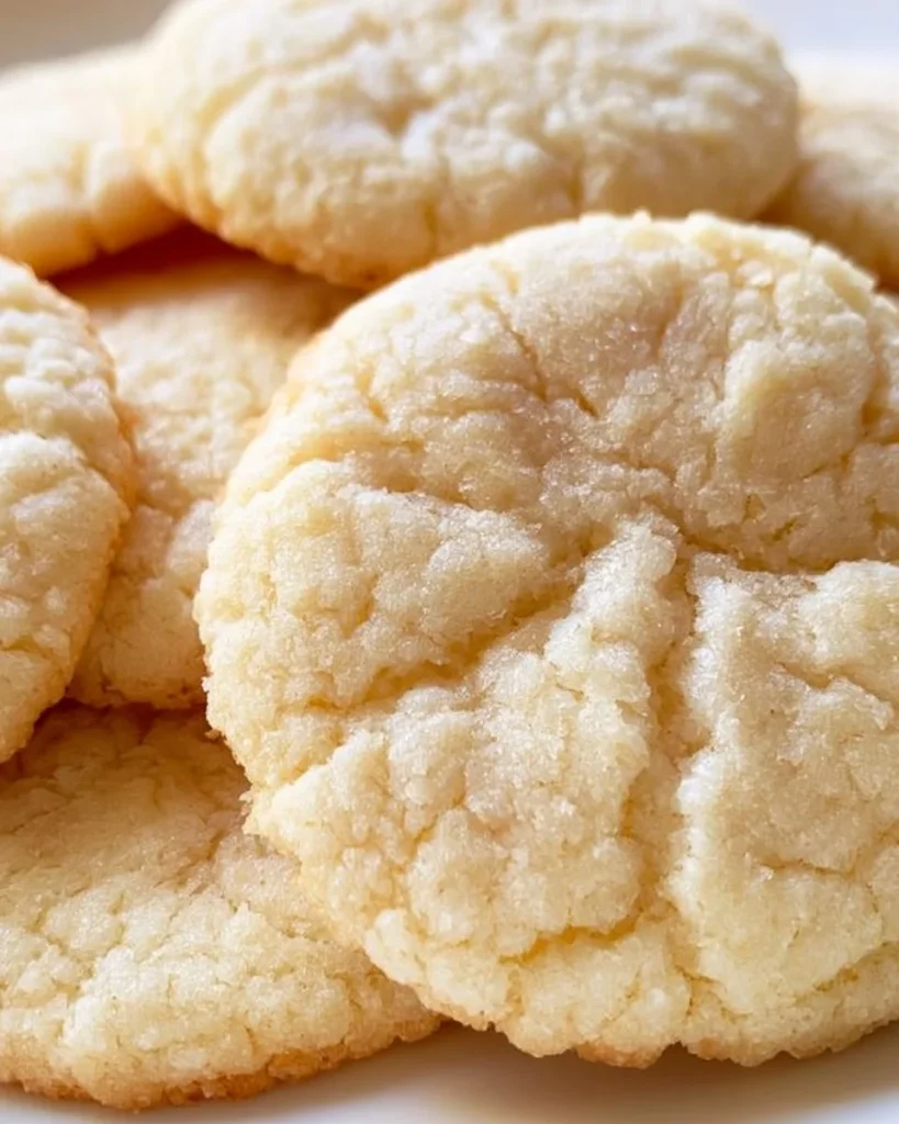 Deliciosas galletas de azúcar masticables recién horneadas