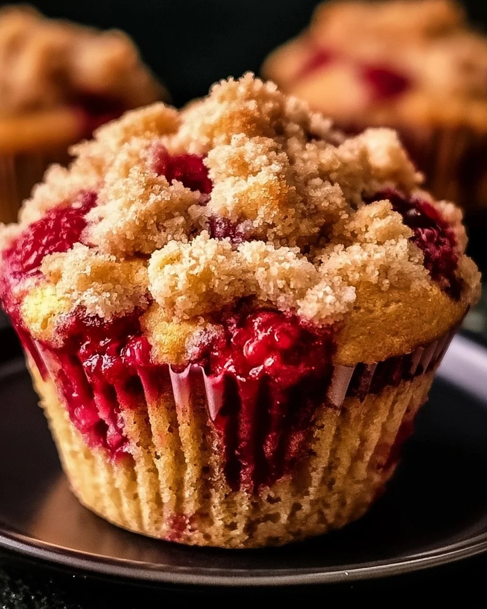 Muffins de frambuesa