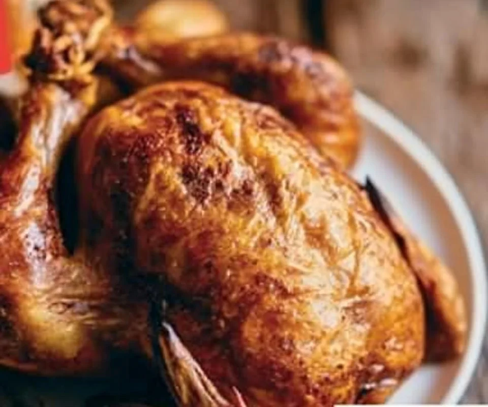 Pollo Asado Perfecto de Ina Garten, una receta deliciosa y jugosa.