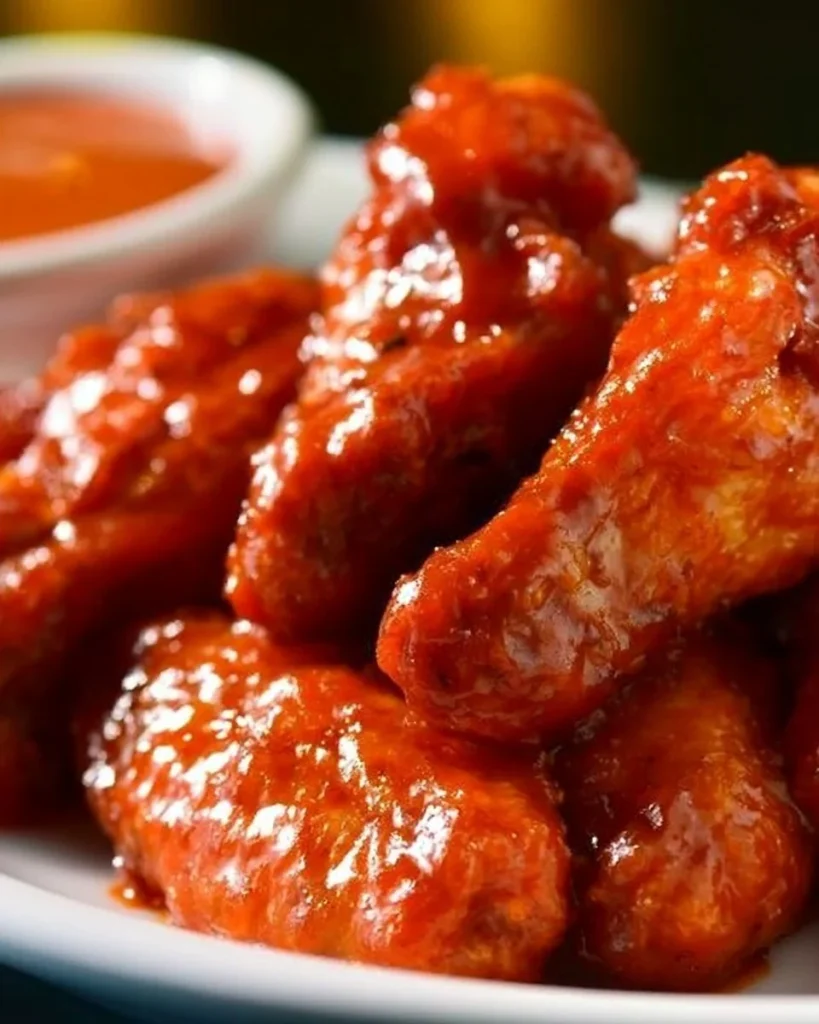 Receta de alitas de Buffalo crujientes y picantes