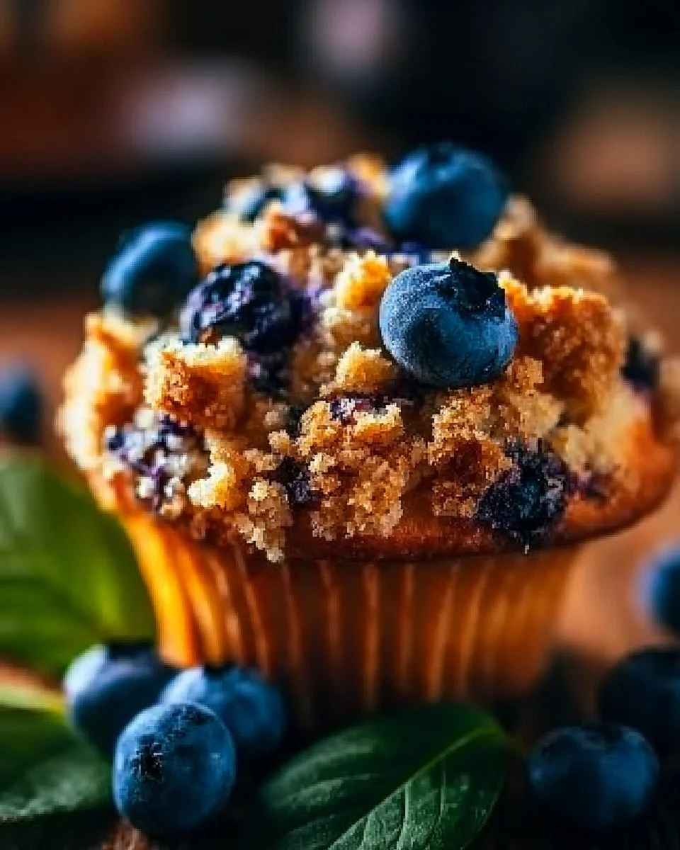 Receta de Muffins Suaves de Arándano para un Perfecto Almuerzo de Primavera