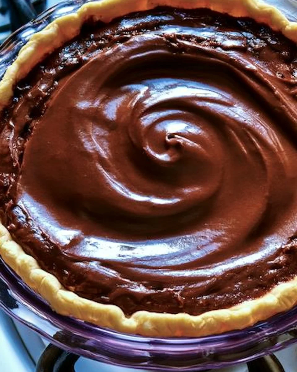 Receta de Pay de Chocolate a la Antigua