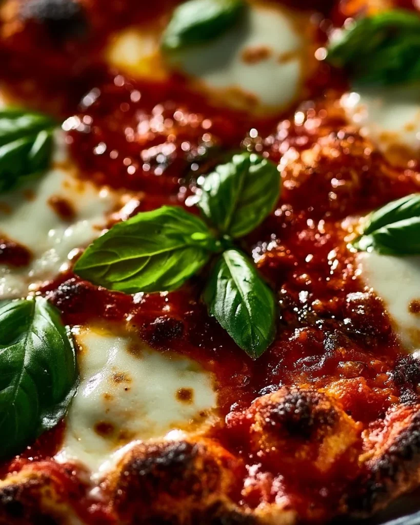 Pizza margarita casera fácil con ingredientes frescos y sabor delicioso