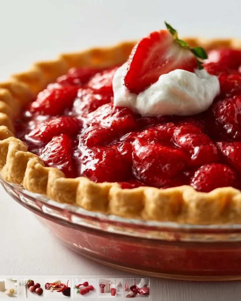 Tarta de fresa definitiva con fresas frescas y crema pastelera deliciosa
