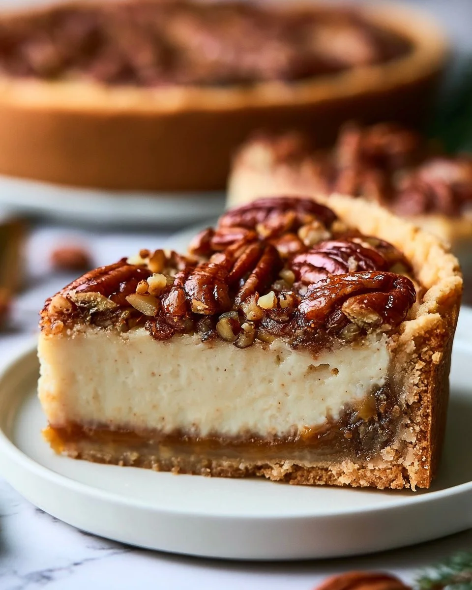 Tarta de Queso con Nueces Pecanas