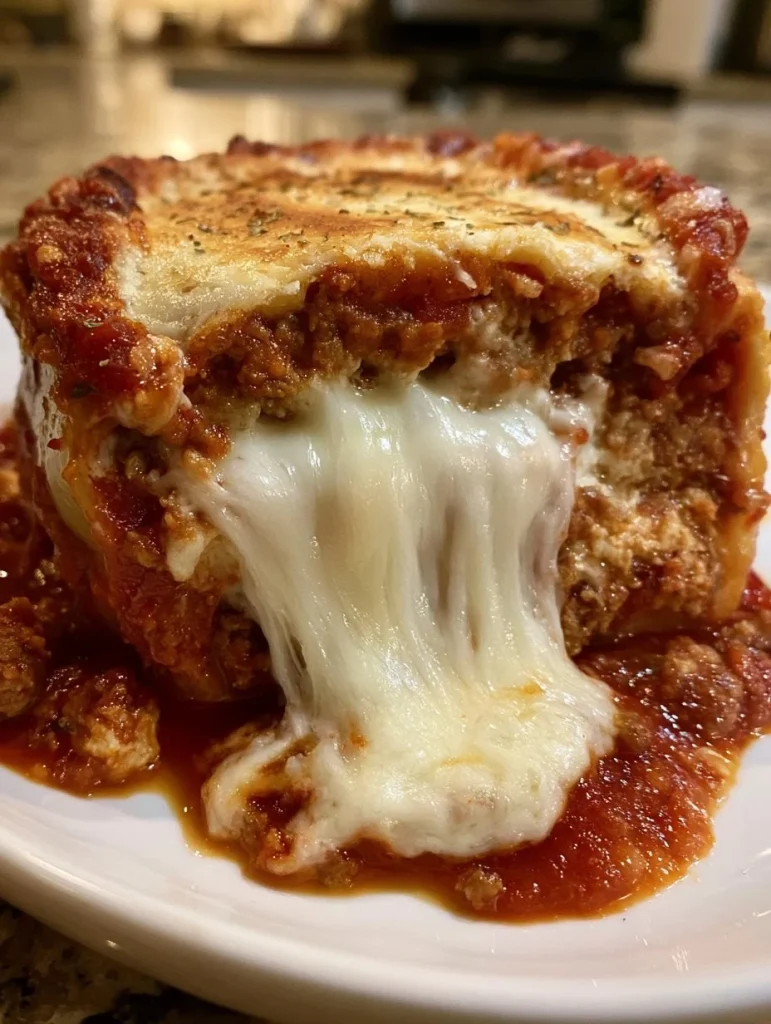 Plato de pollo molido a la parmesana, una receta rápida y deliciosa