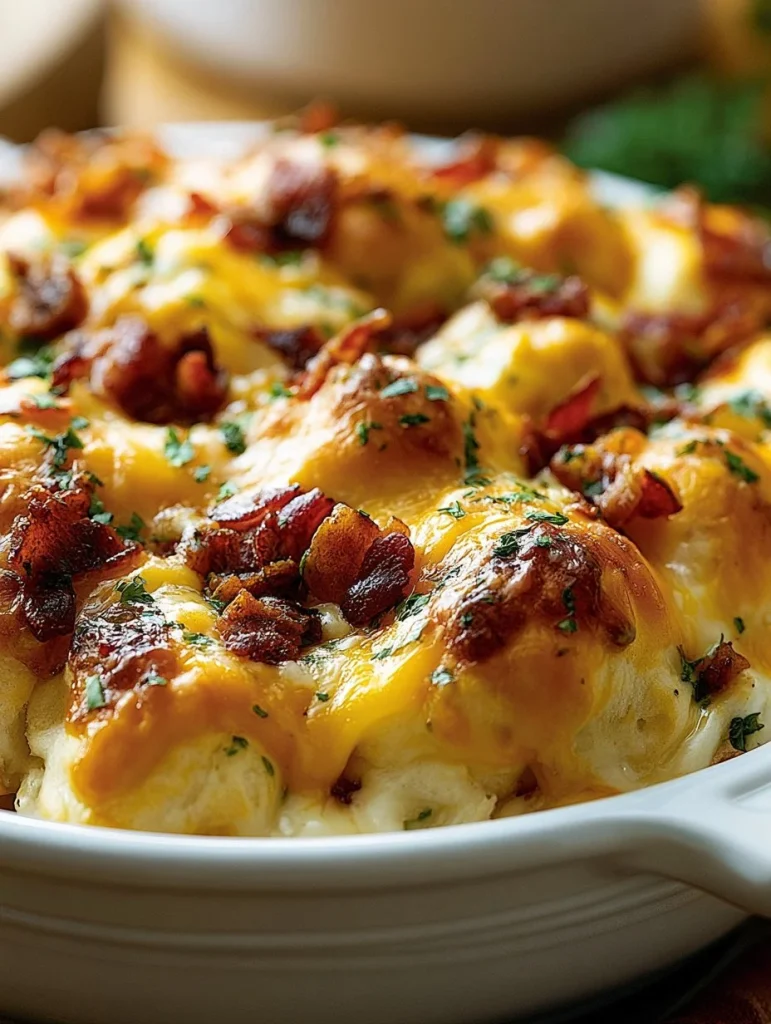 Cazuela de Biscuit Burbuja de Pollo lista para servir