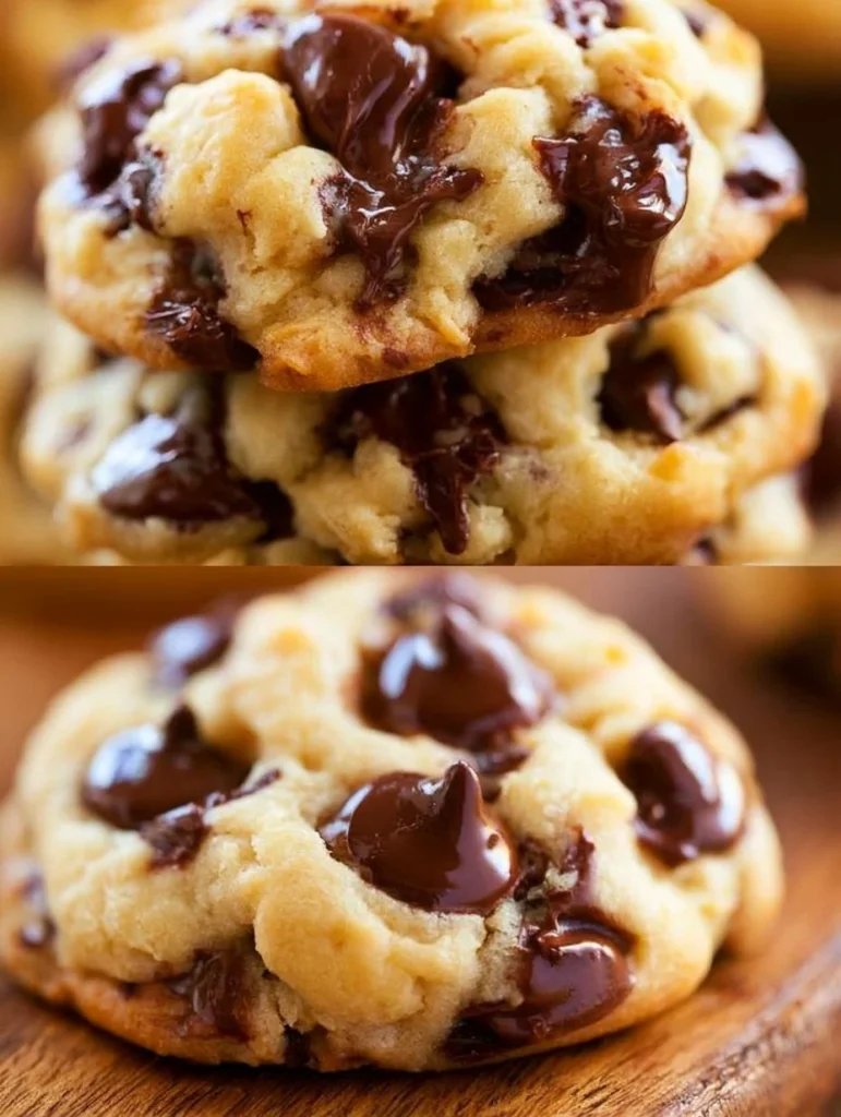 Galletas de chocolate suaves con crema de queso frescas y deliciosas