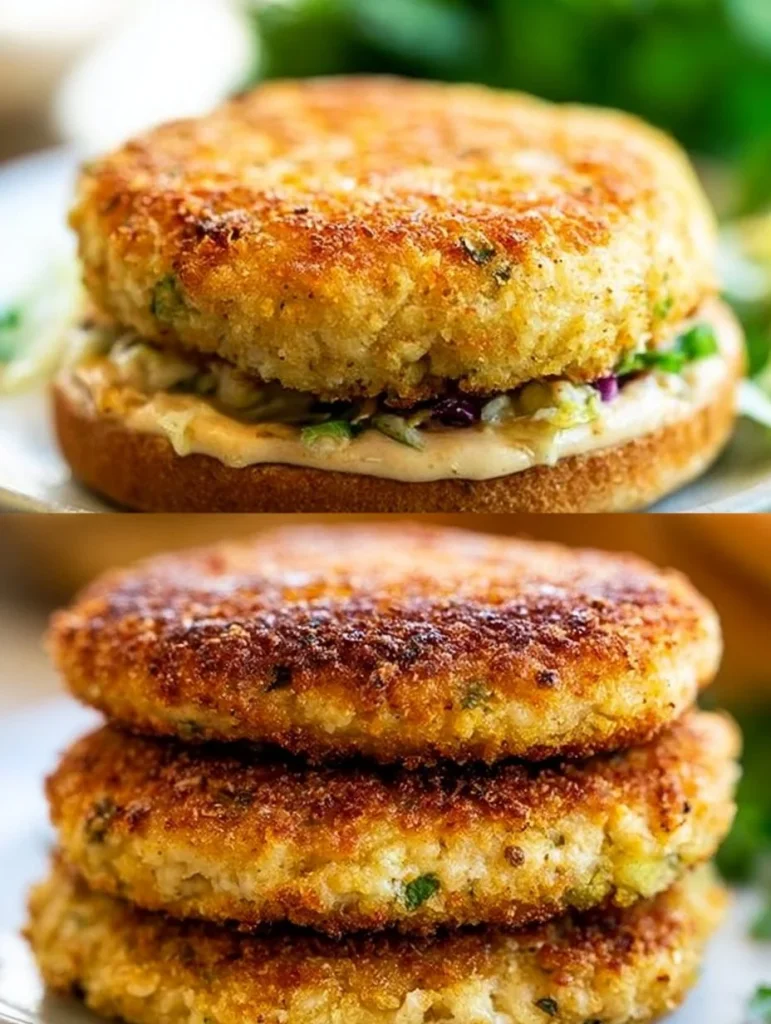 Hamburguesa de pollo crujiente con lechuga y tomate