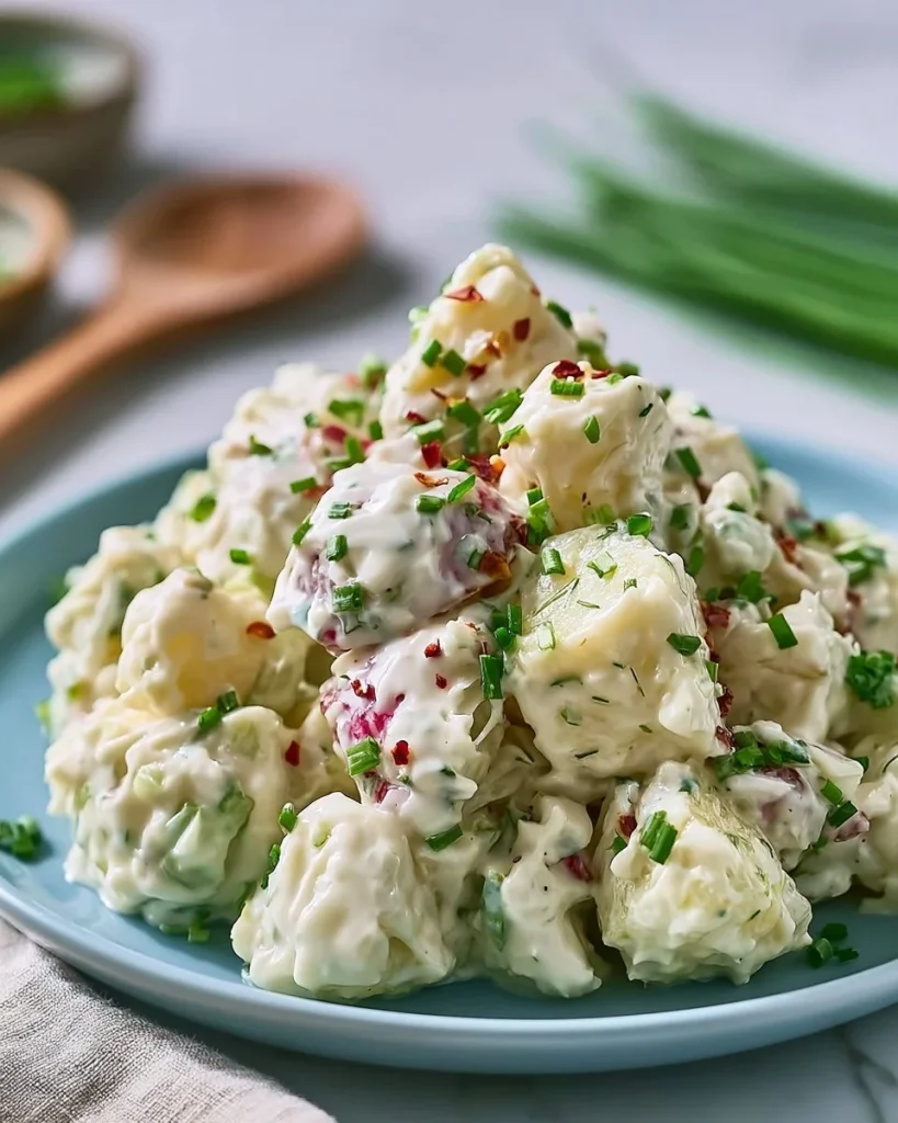 Ensalada de patatas estilo Julia Child en Moana's Kitchen