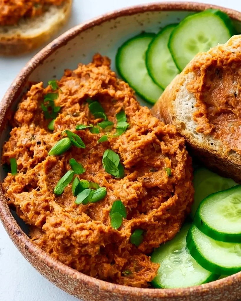 Delicioso Paté de Sardinas en un plato, ideal para aperitivos
