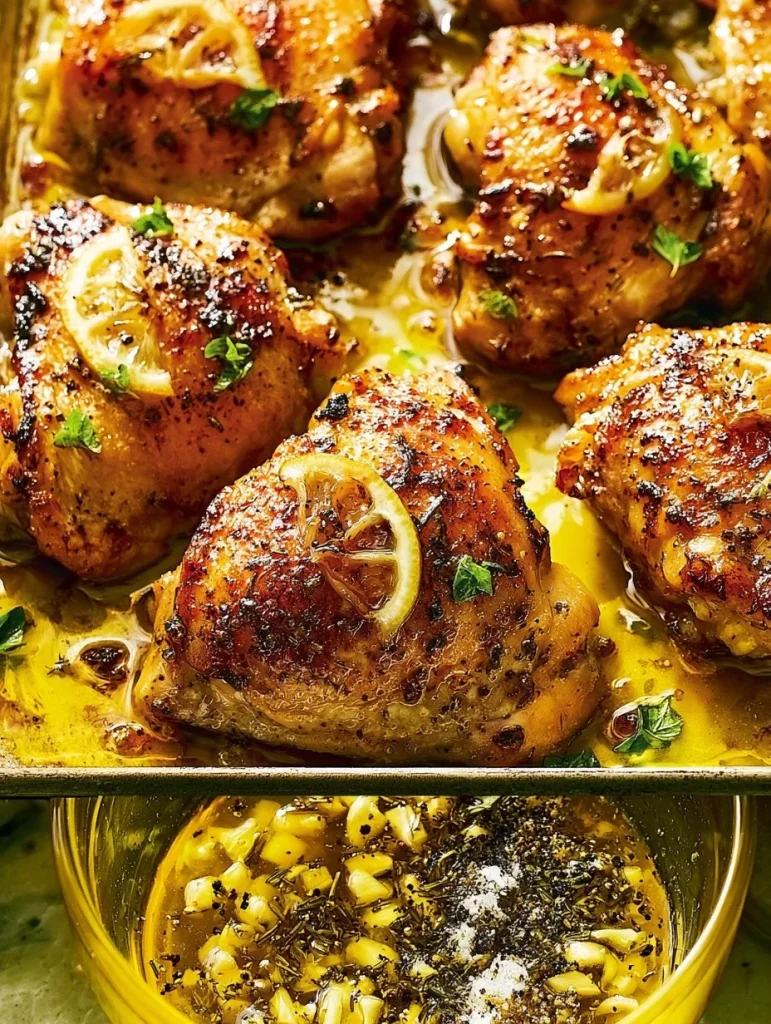 Plato de Pollo al Limón con guarnición de verduras frescas