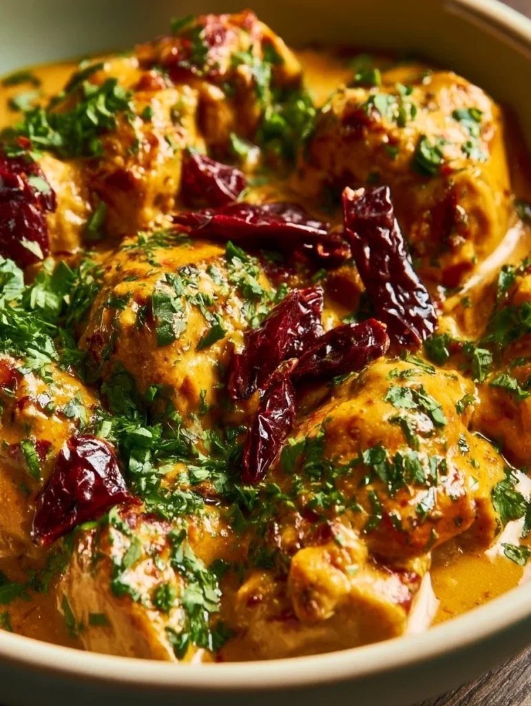 Pollo cásate conmigo en olla de cocción lenta, receta cremosa y deliciosa