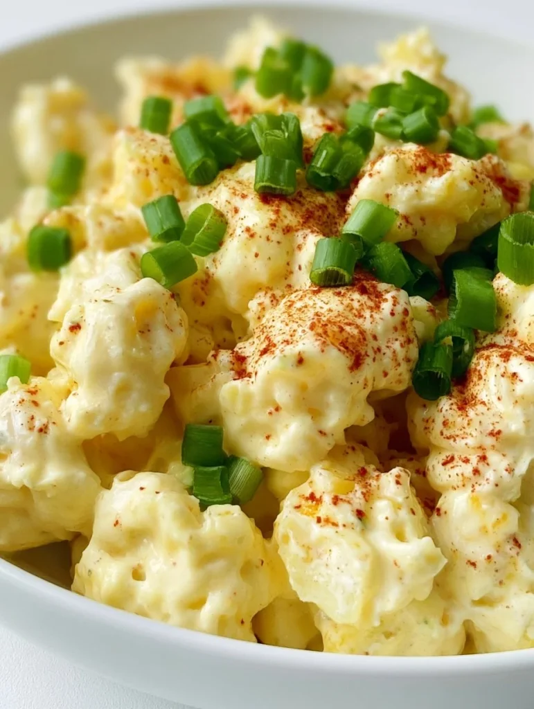 Ensalada de papa fresca y colorida en un tazón