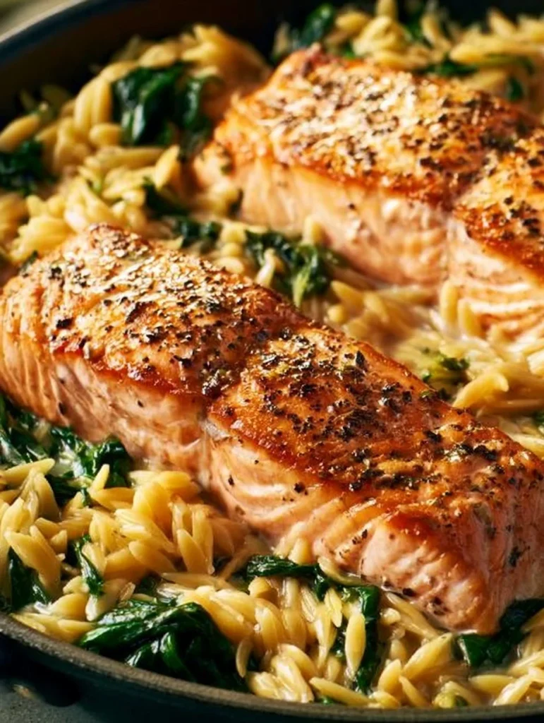 Salmón en sartén con orégano de limón, una receta deliciosa y saludable.