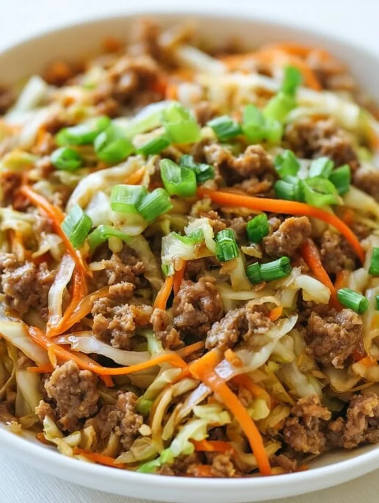 Tazón de Rollito de Huevo de Pollo con ingredientes frescos y presentación apetitosa
