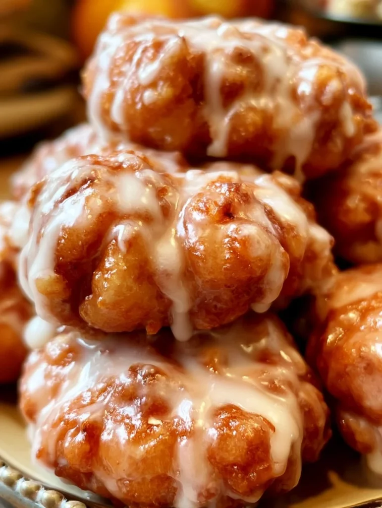 Buñuelos de Manzana al horno recién horneados con un toque dorado.