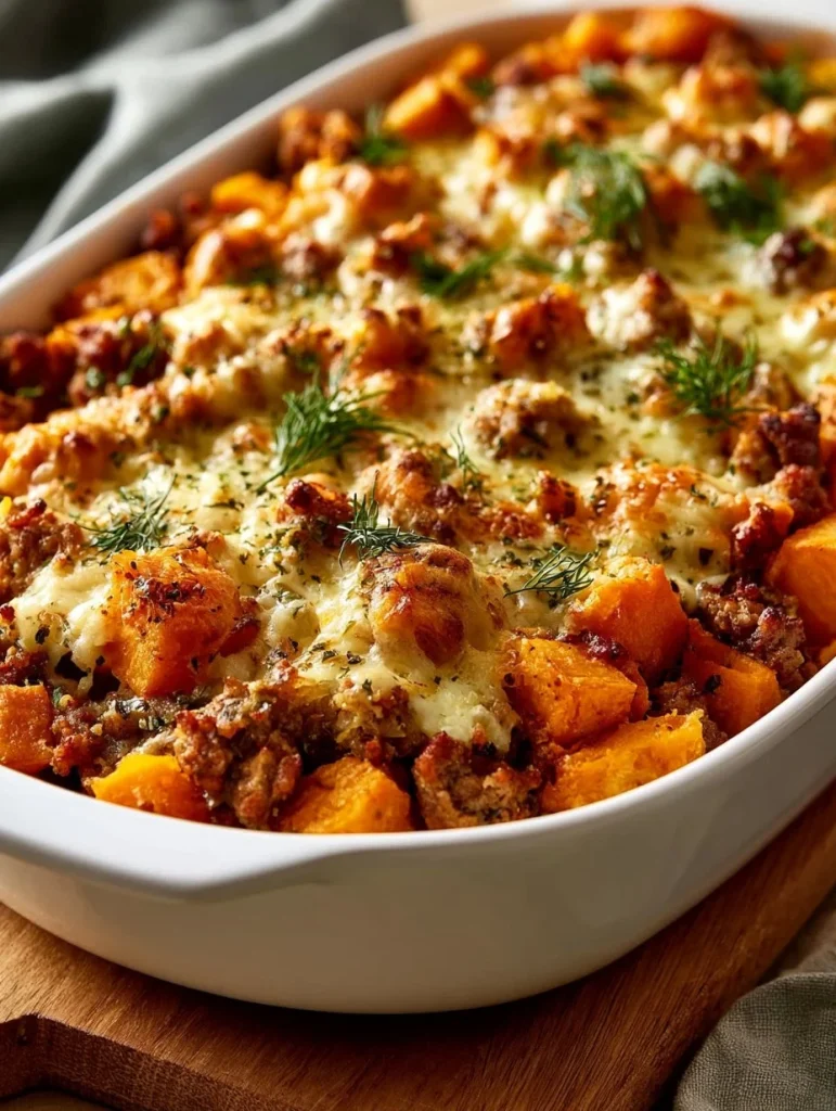 Horneado de pavo molido y batata, una cena saludable para toda la familia