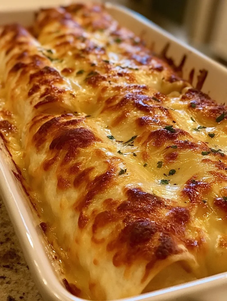 Palitos de pan con ajo y queso recién horneados, crujientes y sabrosos.
