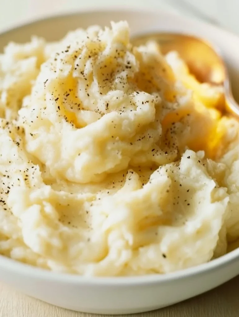 Puré de Papas Tres Quesos cremoso y delicioso
