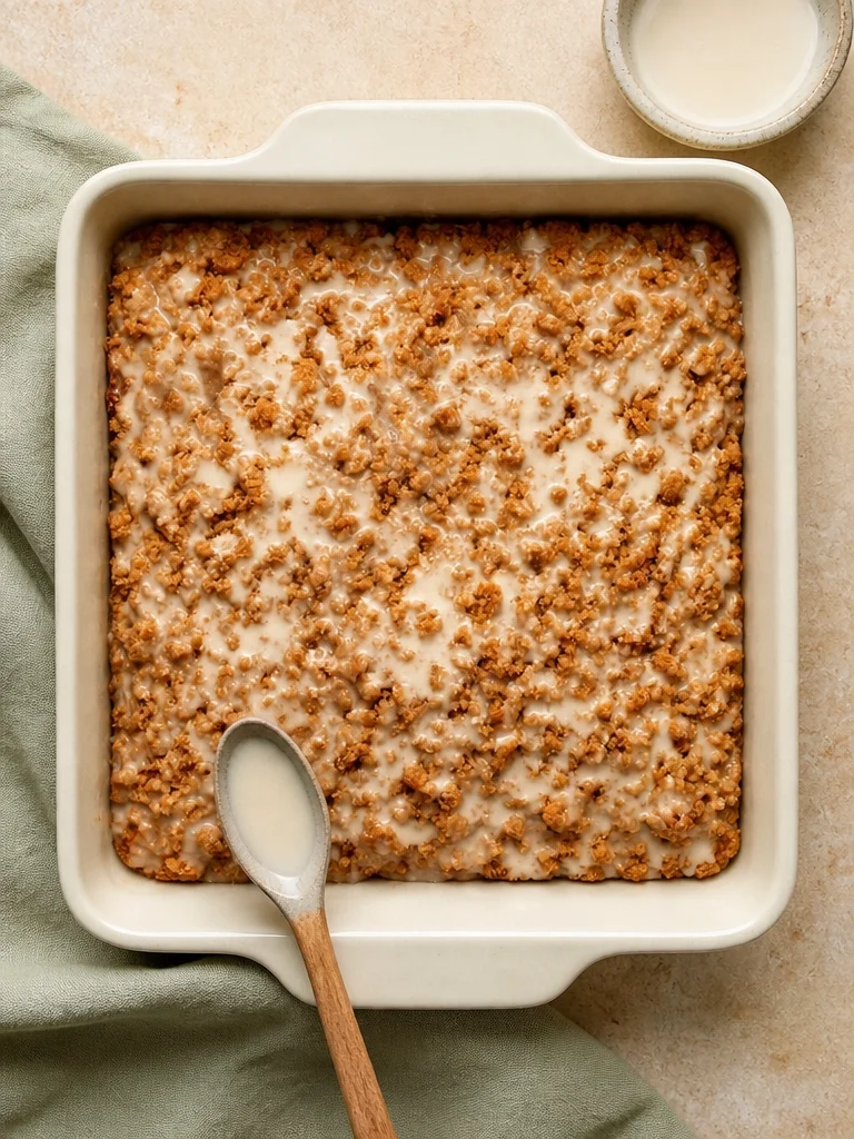 Pastel de Café de Calabaza con Streusel de Canela