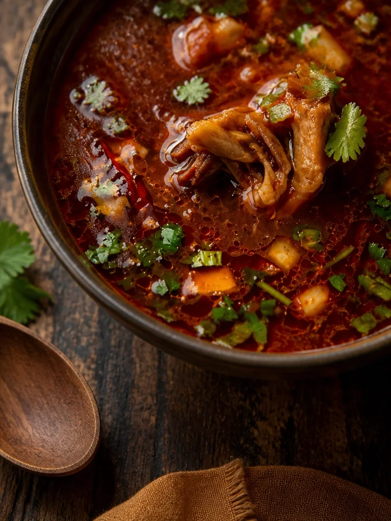 Tacos de Birria en olla de cocción lenta