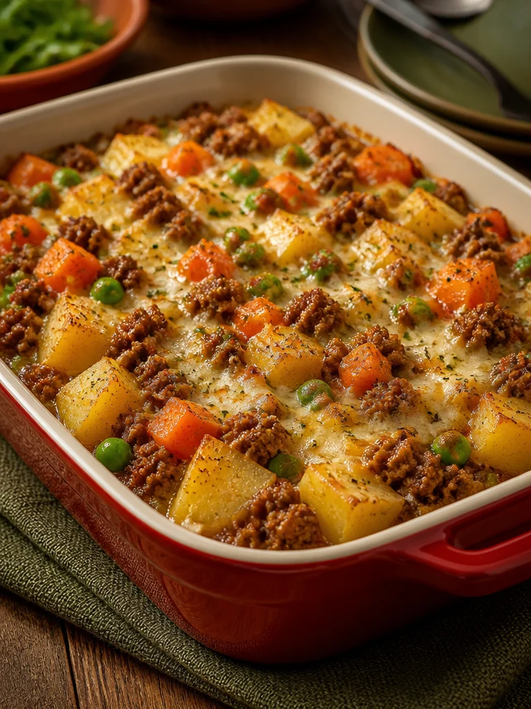 Cazuela de Cheesy Hobo