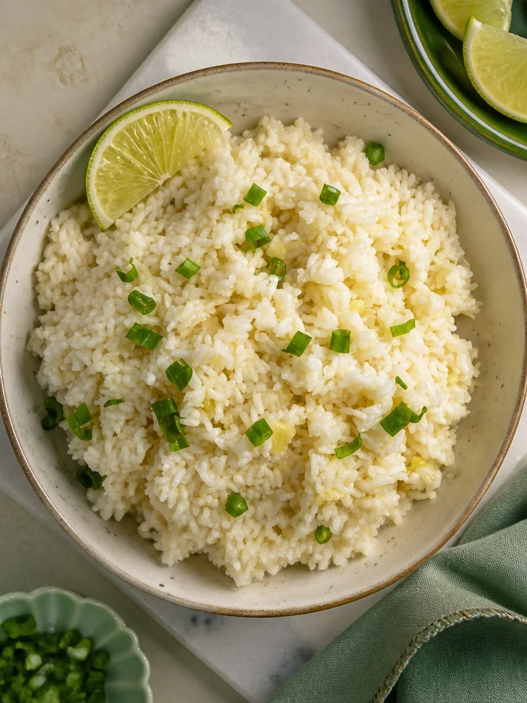 Arroz con piña