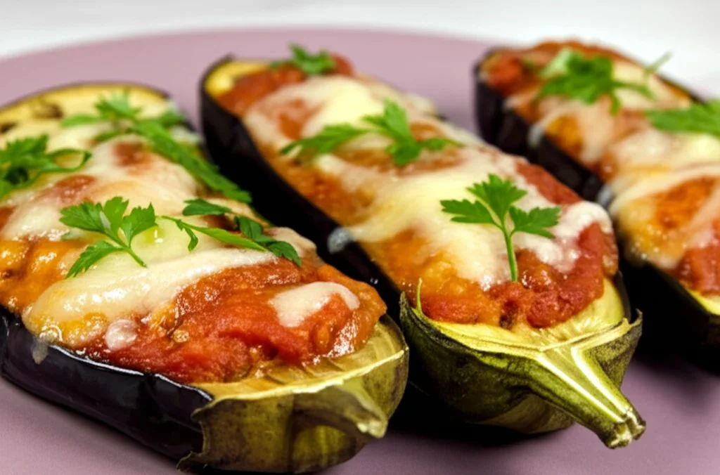 berenjenas rellenas thermomix