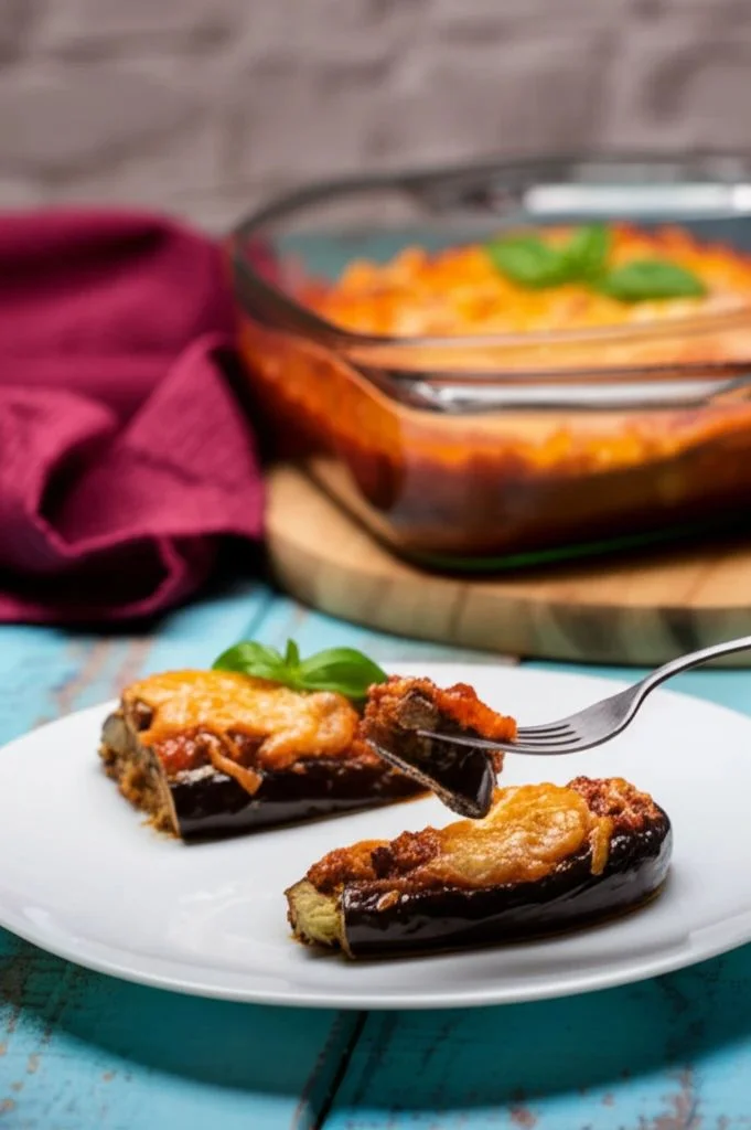 Berenjenas rellenas en Thermomix