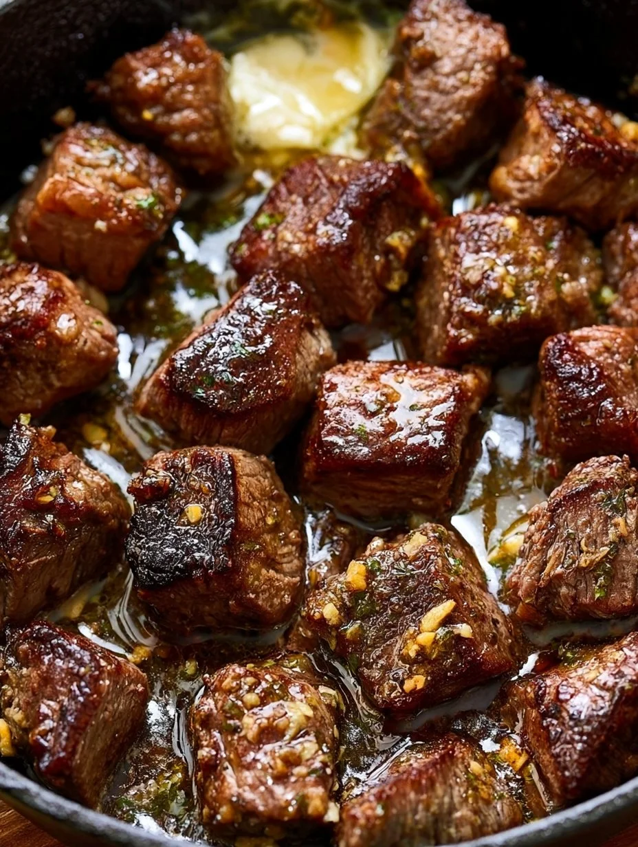 Bocados de Bistec con Mantequilla Cowboy