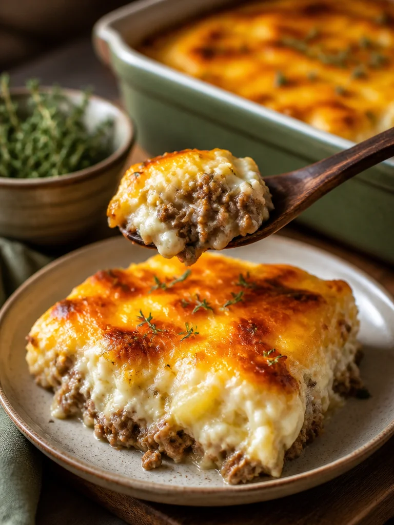 CACEROLA HOBO CON CARNE MOLIDA