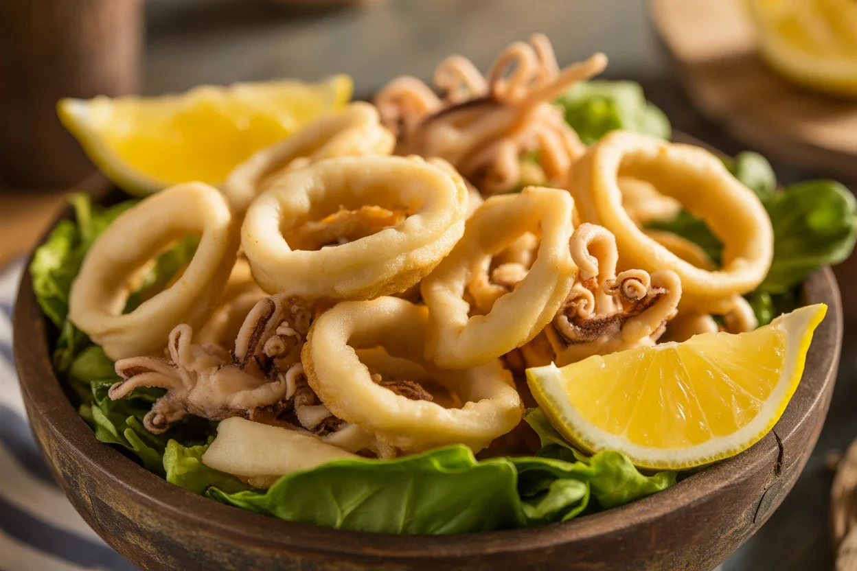 Calamares Rebozados Crujientes