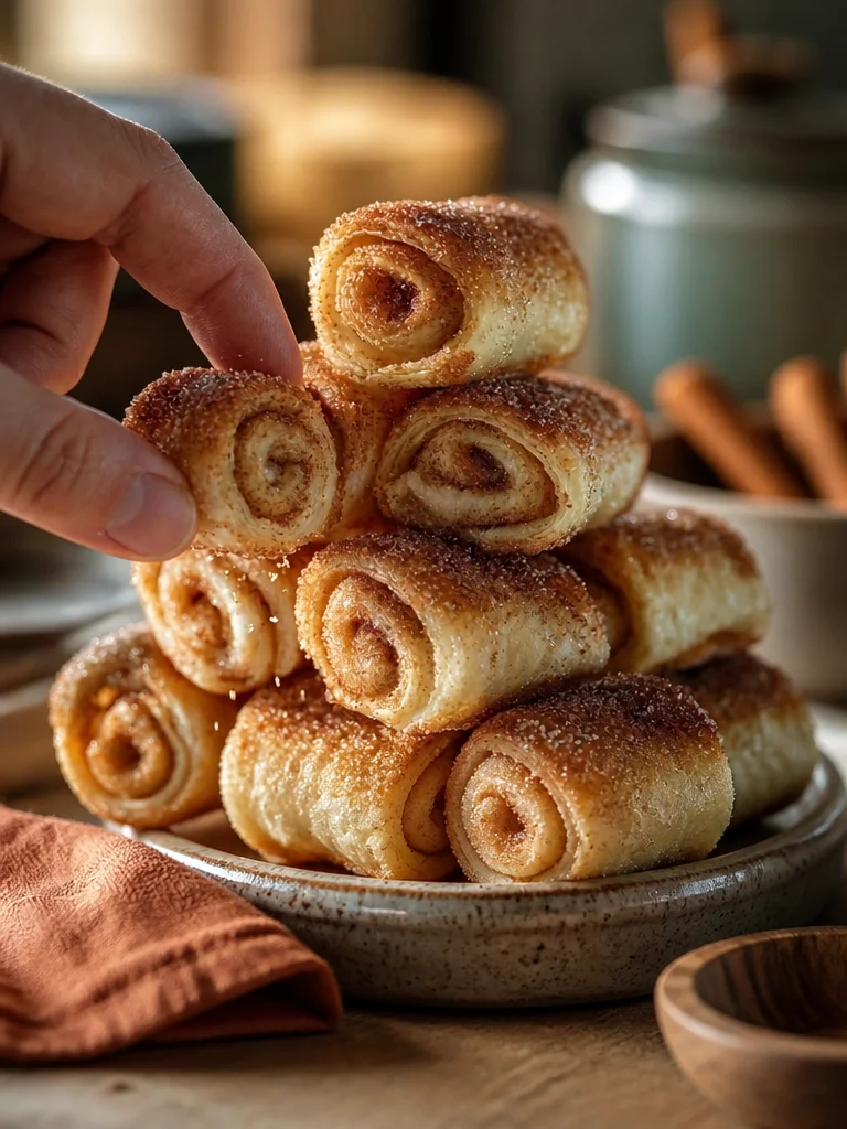 Caracoles de Azúcar, dulces espirales de masa azucarada y canela