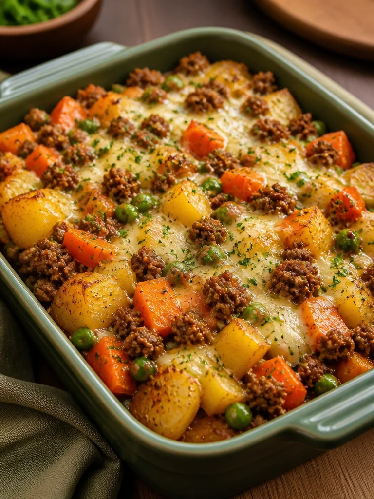 Cazuela de Cheesy Hobo