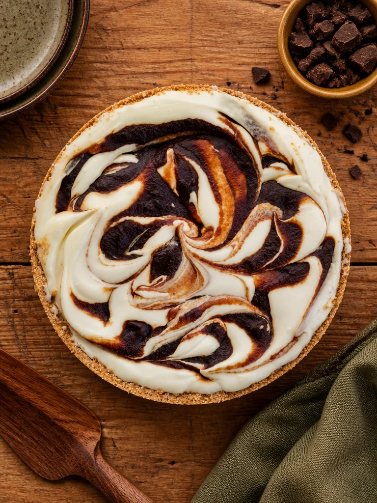 Cheesecake de Mantequilla de Manzana {Sin Hornear}