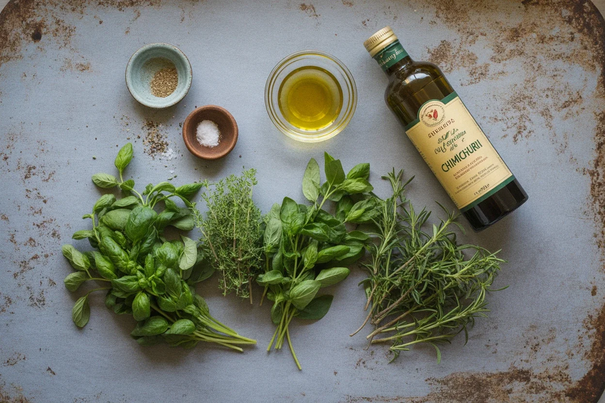 Chimichurri casero