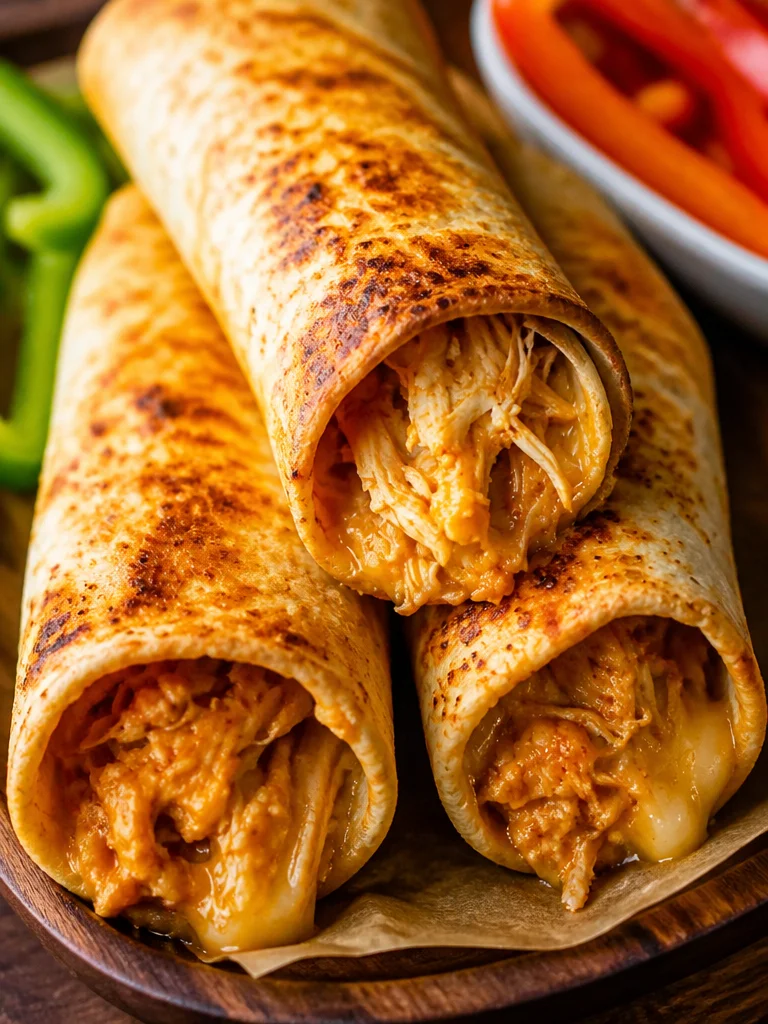 Crispy Oven-Baked Chicken Taquitos Recipe That Everyone Will Love