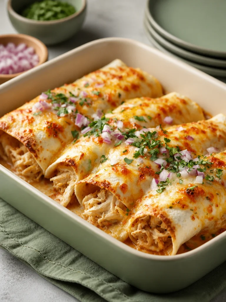 Enchiladas de Pollo